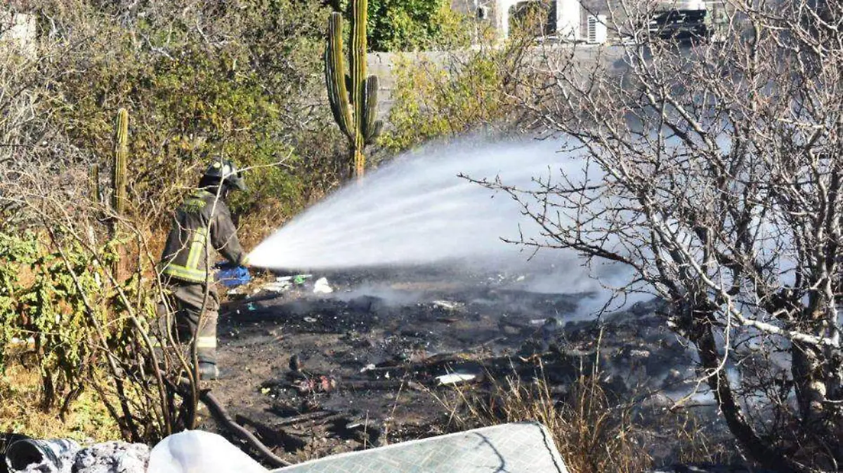 Incendios provocados La Paz